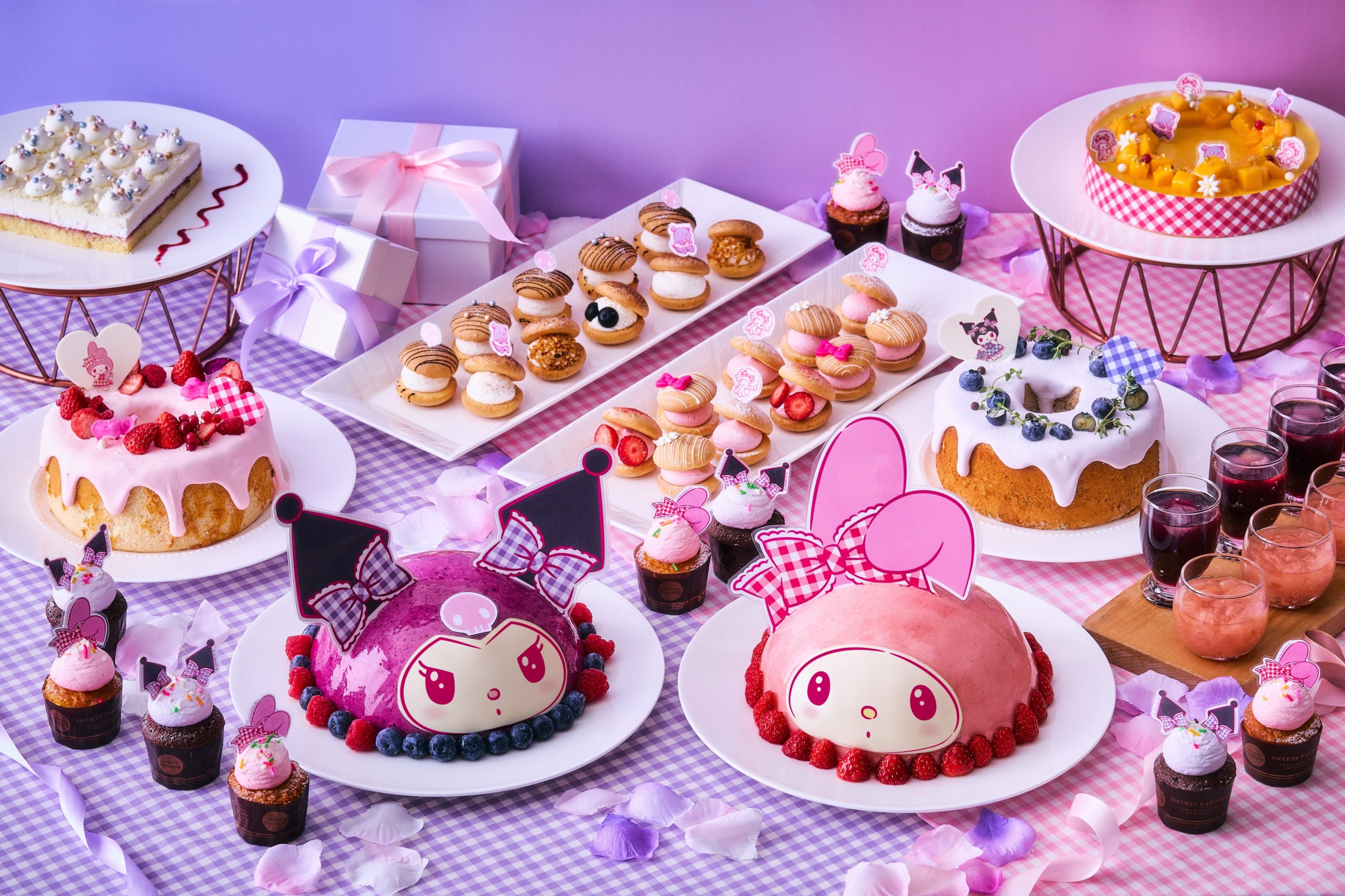 「サンリオ×ヒルトン東京お台場」マイメロディ＆クロミの限定スイーツビュッフェ・アフタヌーンティーが開催決定！